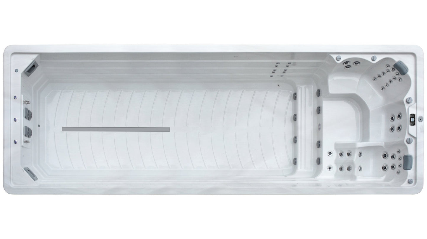 WSAL700-Enhance Your Lifestyle with the Deep & Wide Swim Spa: Featuring Inverter Technology"